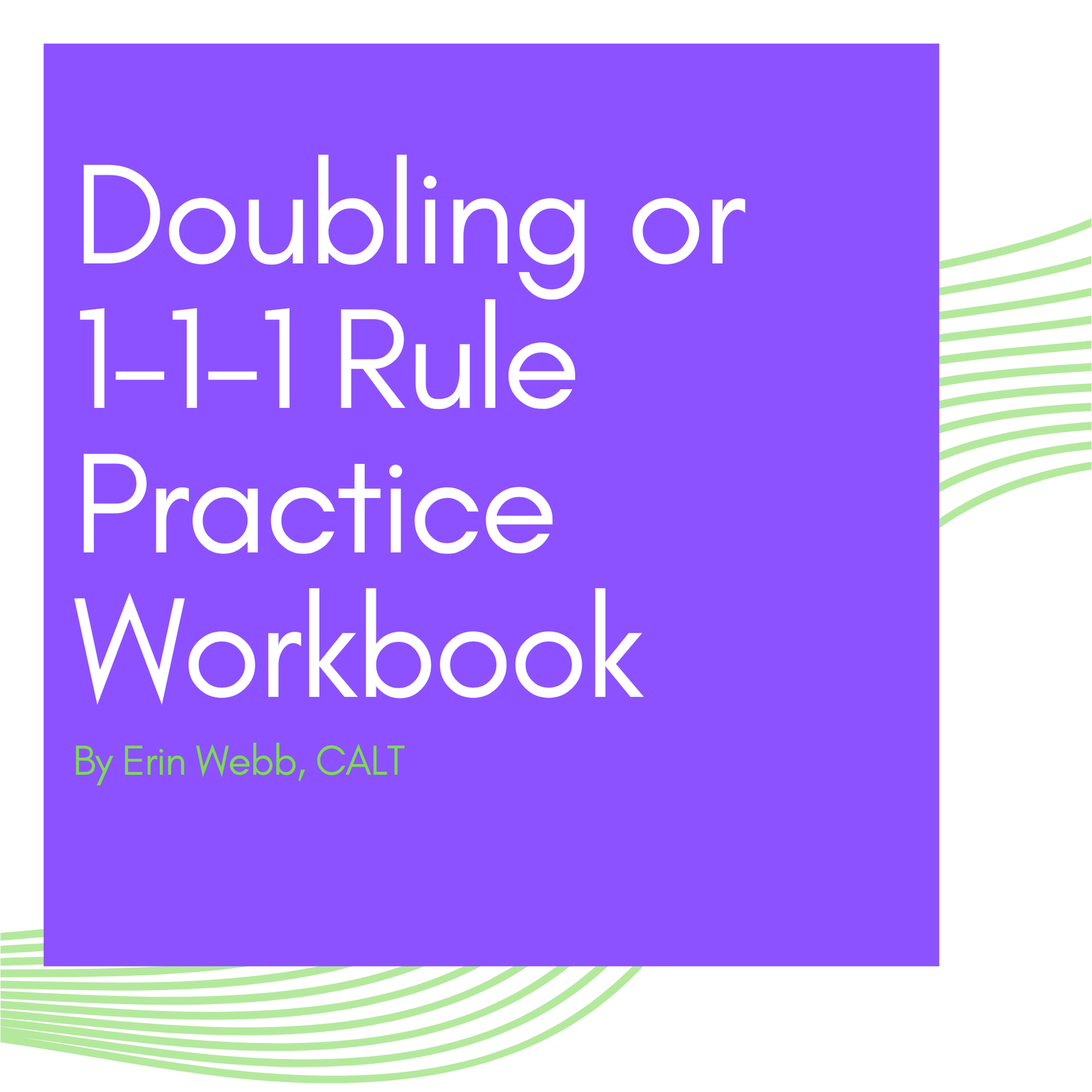 Doubling Rule Workbook