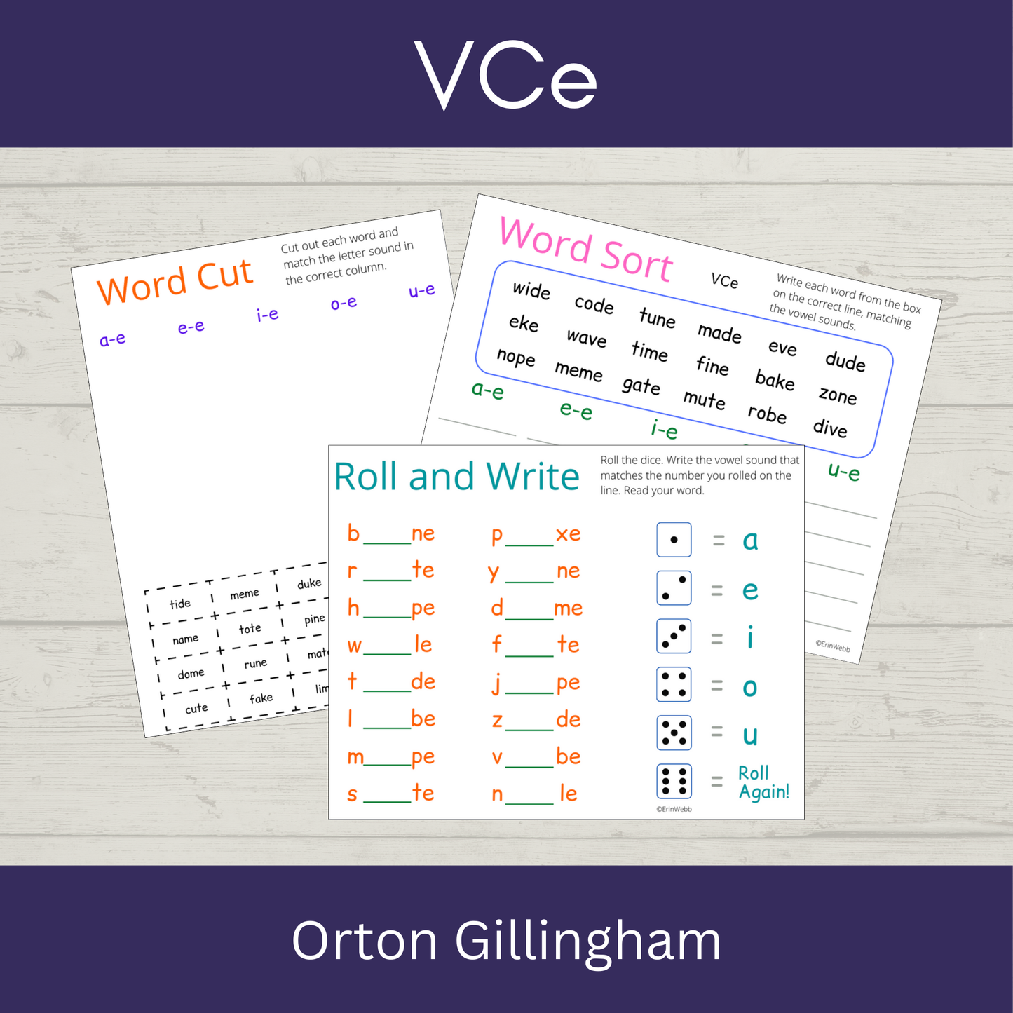 VCe Games and Activities