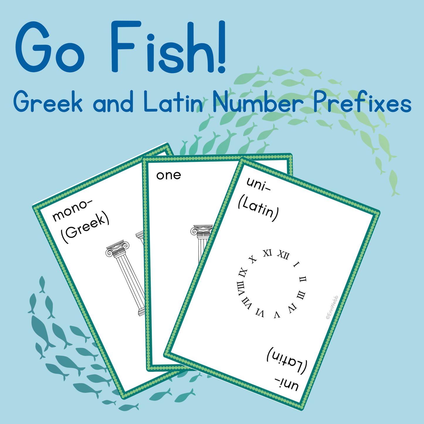 Greek and Latin Number Prefixes - Go, Fish!