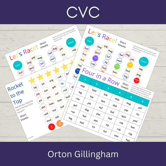 CVC - Games and Activities