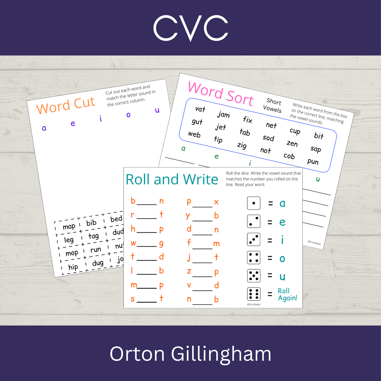 CVC - Games and Activities