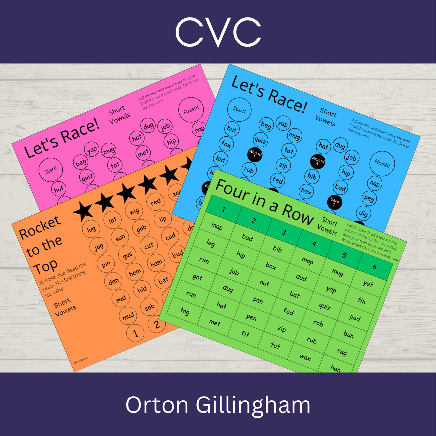 CVC - Games and Activities