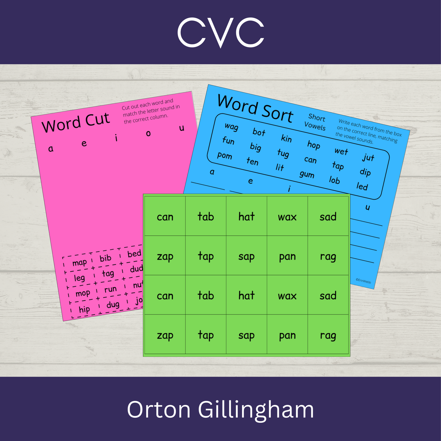 CVC - Games and Activities