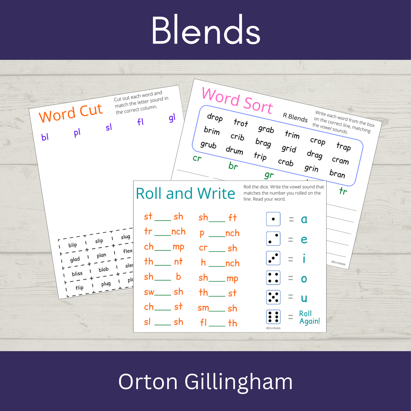 Blends - Games and Activities