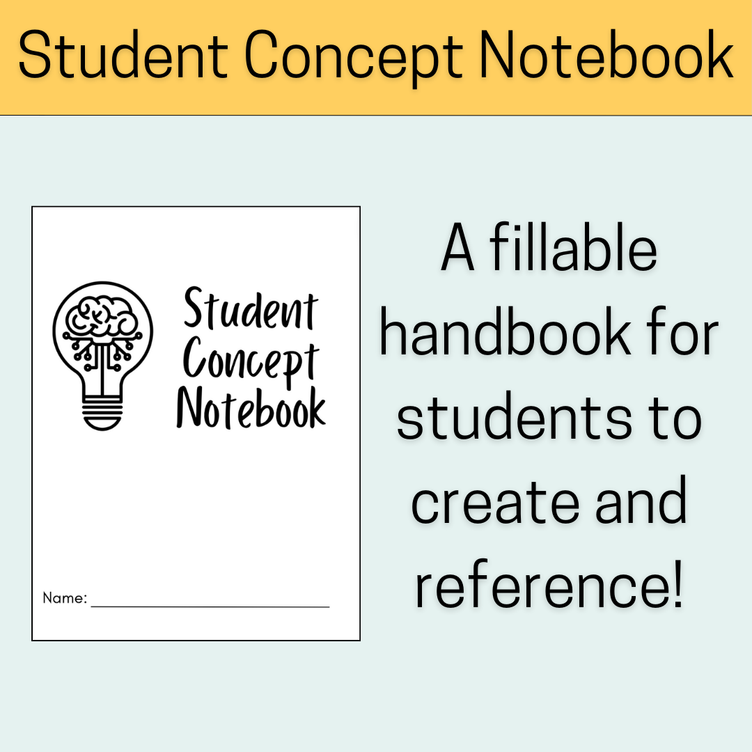 Student Concept Notebook